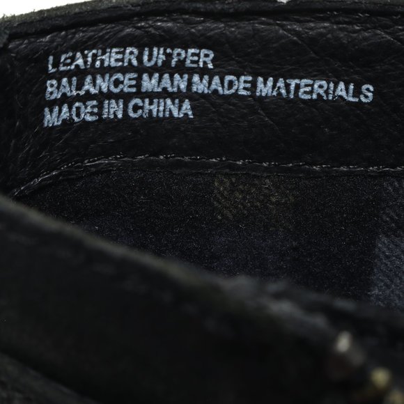 Born Trinculo Buckle Cross-strap Heeled Boots Leather Ankle Bootie Sz W7 Black - Picture 13 of 16